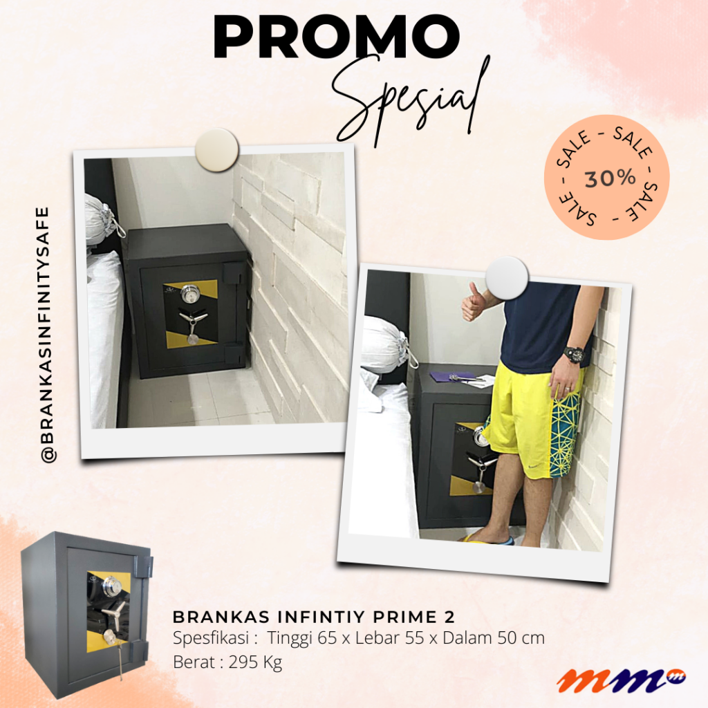 Brankas Murah Tahan Api Infinity Prime 2