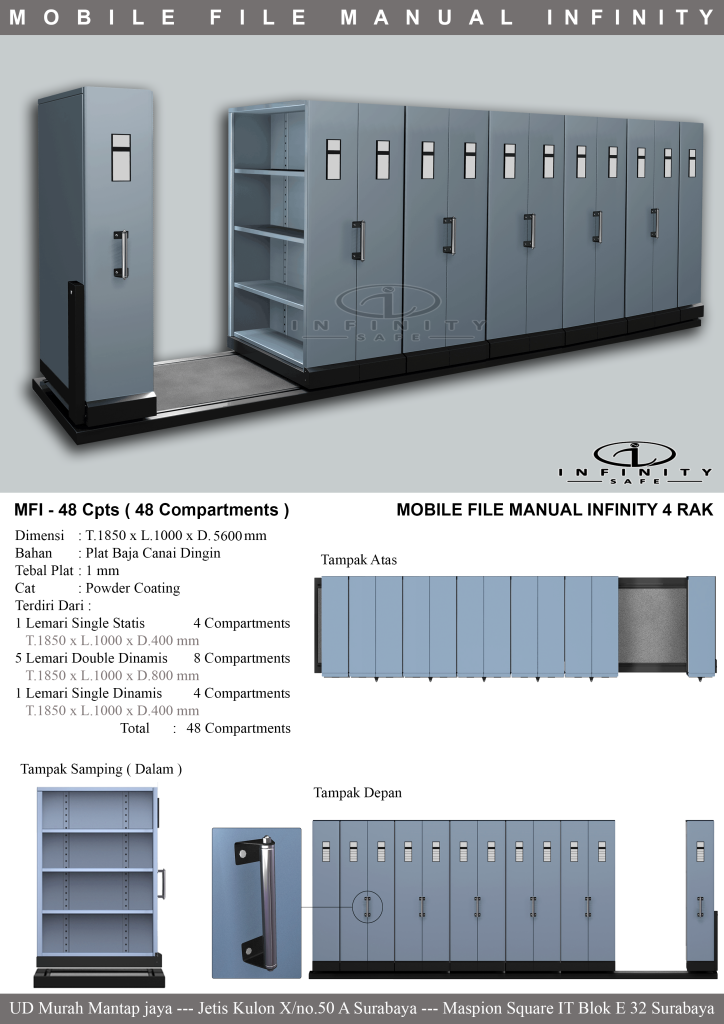 Mobile File Infinity 48 Compartment 2024